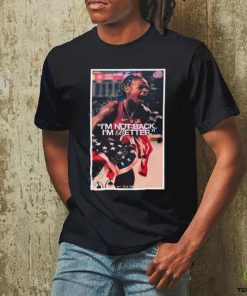 Sha'carri Richardson I'm Not Back. I'M Better Shirt