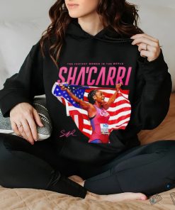 Shacarri us Track and Field the fastest women in the World signature shirt 2 Shacarri us Track and Field the fastest women in the World signature shirt