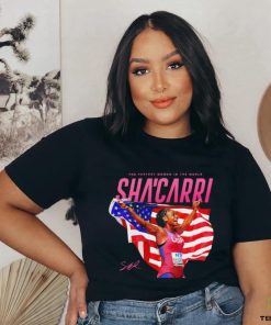 Shacarri us Track and Field the fastest women in the World signature shirt 3 Shacarri us Track and Field the fastest women in the World signature shirt