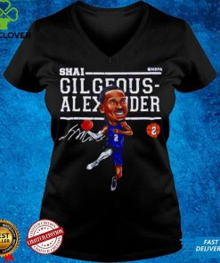 Shai Gilgeous Alexander Oklahoma City Cartoon hoodie, sweater, longsleeve, shirt v-neck, t-shirt