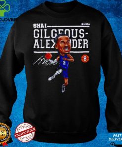 Shai Gilgeous Alexander Oklahoma City Cartoon hoodie, sweater, longsleeve, shirt v-neck, t-shirt