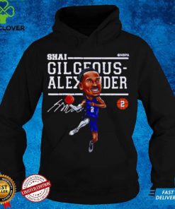 Shai Gilgeous Alexander Oklahoma City Cartoon hoodie, sweater, longsleeve, shirt v-neck, t-shirt