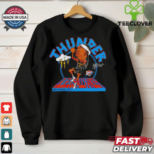 Shai Gilgeous Alexander Oklahoma City Thunder signature shirt