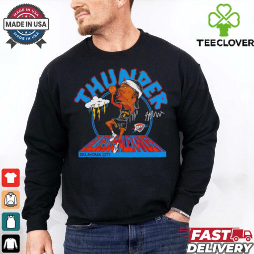 Shai Gilgeous Alexander Oklahoma City Thunder signature shirt