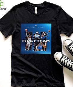 Shai gilgeous alexander of okc thunder named to kia all nba first team 2024 shirt