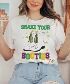 Shake Your Bootie Fleur De Lis Magical Mardi Gras boot shirt 3 Shake Your Bootie Fleur De Lis Magical Mardi Gras boot shirt