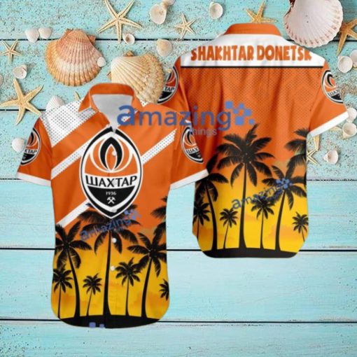 Shakhtar Donetsk FC Logo Button Down Hawaiian Shirt Hip Summer Trend
