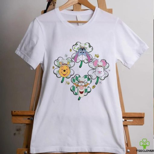 Shamrock St Patrick Day Pooh And Friends Shirt