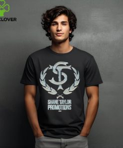 Shane Taylor Shane Taylor Promotions AEW T Shirt 1 Shane Taylor Shane Taylor Promotions AEW T Shirt