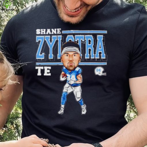 Shane Zylstra Detroit Lions Cartoon shirt