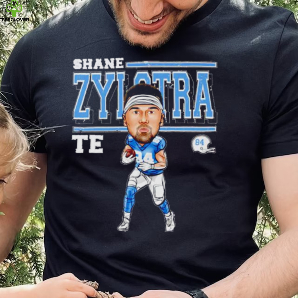 Shane Zylstra Detroit Lions Cartoon shirt Shane Zylstra Detroit Lions Cartoon shirt
