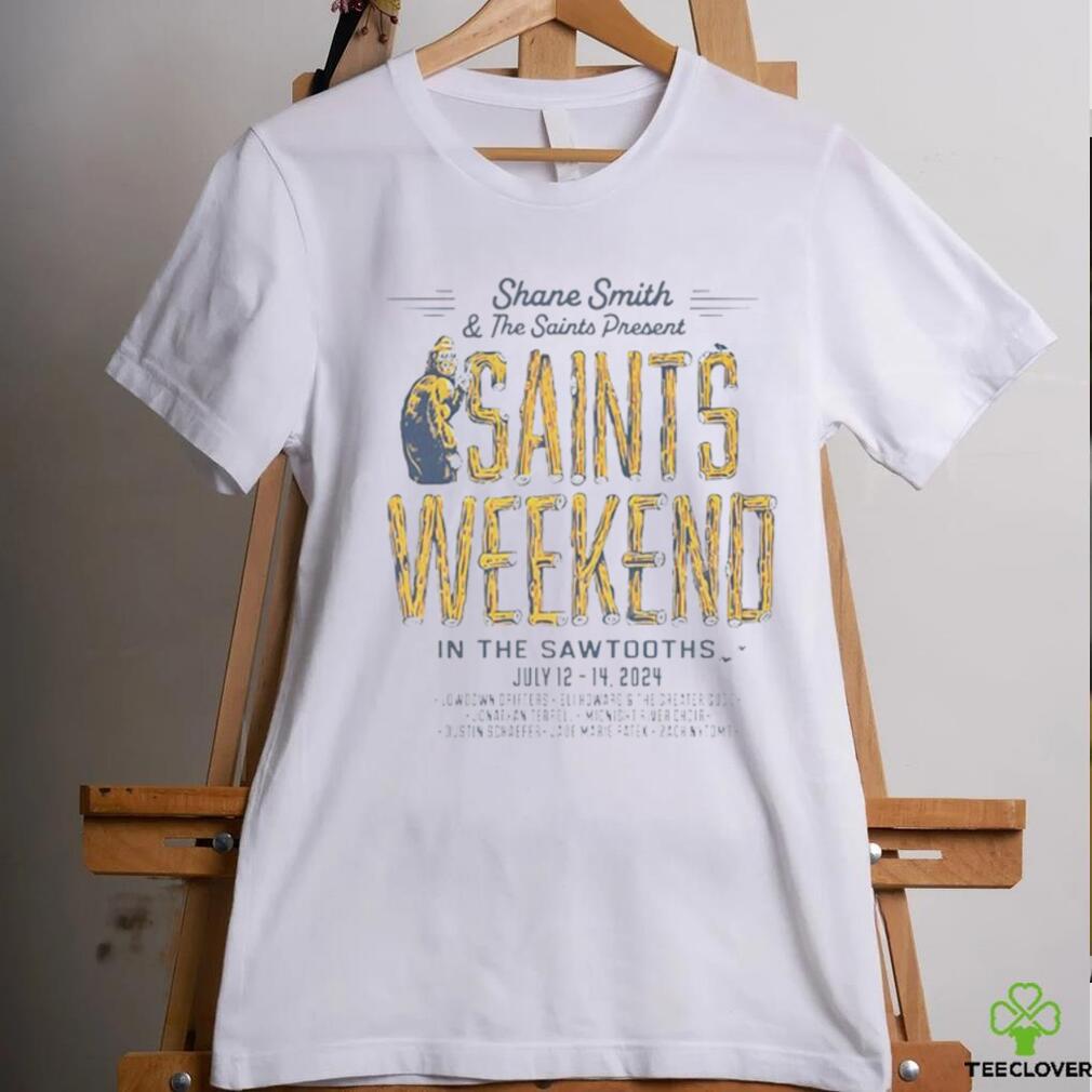 Shane smith music saints weekend 2024 event shirt Shane smith music saints weekend 2024 event shirt