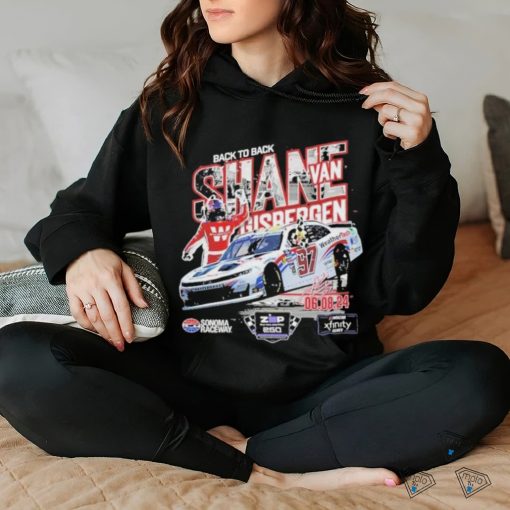 Shane van Gisbergen Hendrick Motorsports Team Collection 2024 Xfinity Series Zip Buy Now, Pay Later 250 Race Winner SHIRT