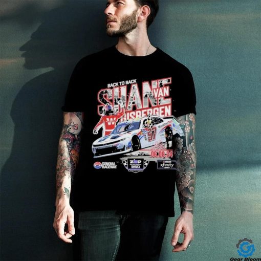 Shane van Gisbergen Hendrick Motorsports Team Collection 2024 Xfinity Series Zip Buy Now, Pay Later 250 Race Winner SHIRT
