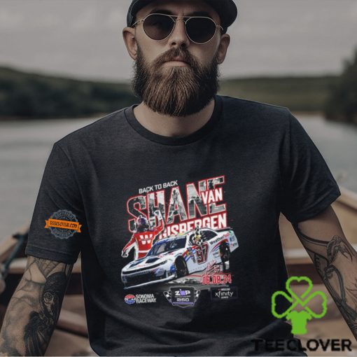 Shane van Gisbergen Hendrick Motorsports Team Collection 2024 Xfinity Series Zip Buy Now, Pay Later 250 Race Winner T Shirt