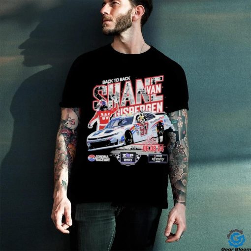 Shane van gisbergen hendrick motorsports team collection 2024 xfinity series zip buy now pay later 250 race winner shirt