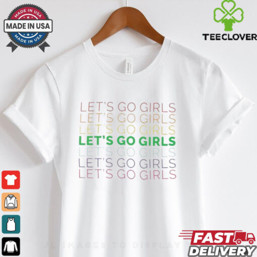 Shania Twain Let’s Go Girls Rainbow T shirts