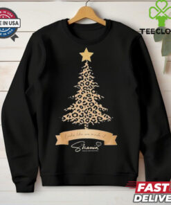 Shania Twain Look Like We Made It Foundation Leopard Christmas Tree T shirt 2 Shania Twain Look Like We Made It Foundation Leopard Christmas Tree T shirt