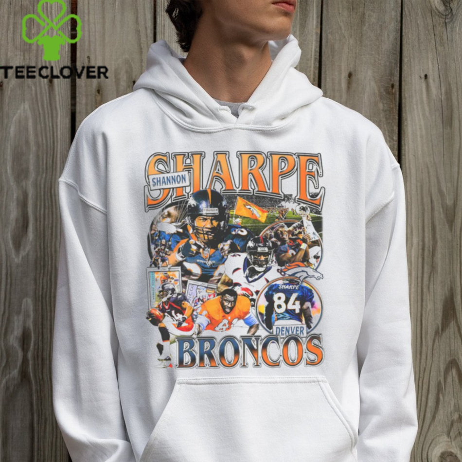 Shannon Sharpe Denver Broncos T Shirt Shannon Sharpe Denver Broncos T Shirt