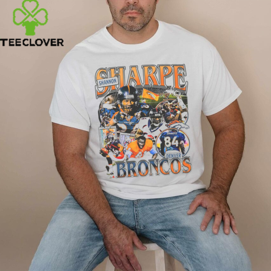 Shannon Sharpe Denver Broncos T Shirt Shannon Sharpe Denver Broncos T Shirt