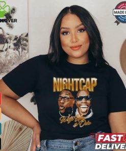 Shannon Sharpe Nightcap With Unc And Ocho shirt