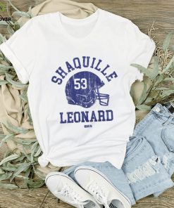 Shaquille Leonard Indianapolis Helmet Font Shirt 3 Shaquille Leonard Indianapolis Helmet Font Shirt