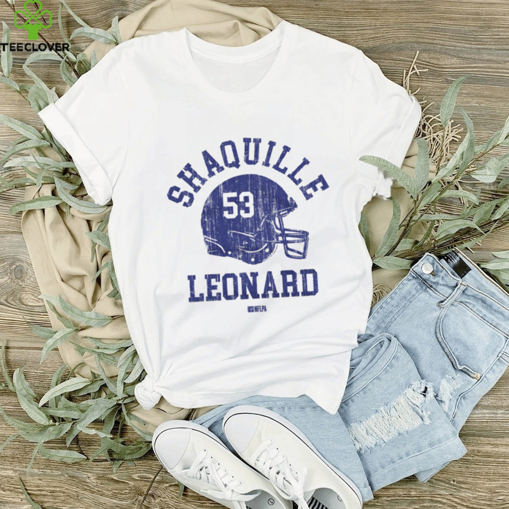 Shaquille Leonard Indianapolis Helmet Font Shirt Shaquille Leonard Indianapolis Helmet Font Shirt
