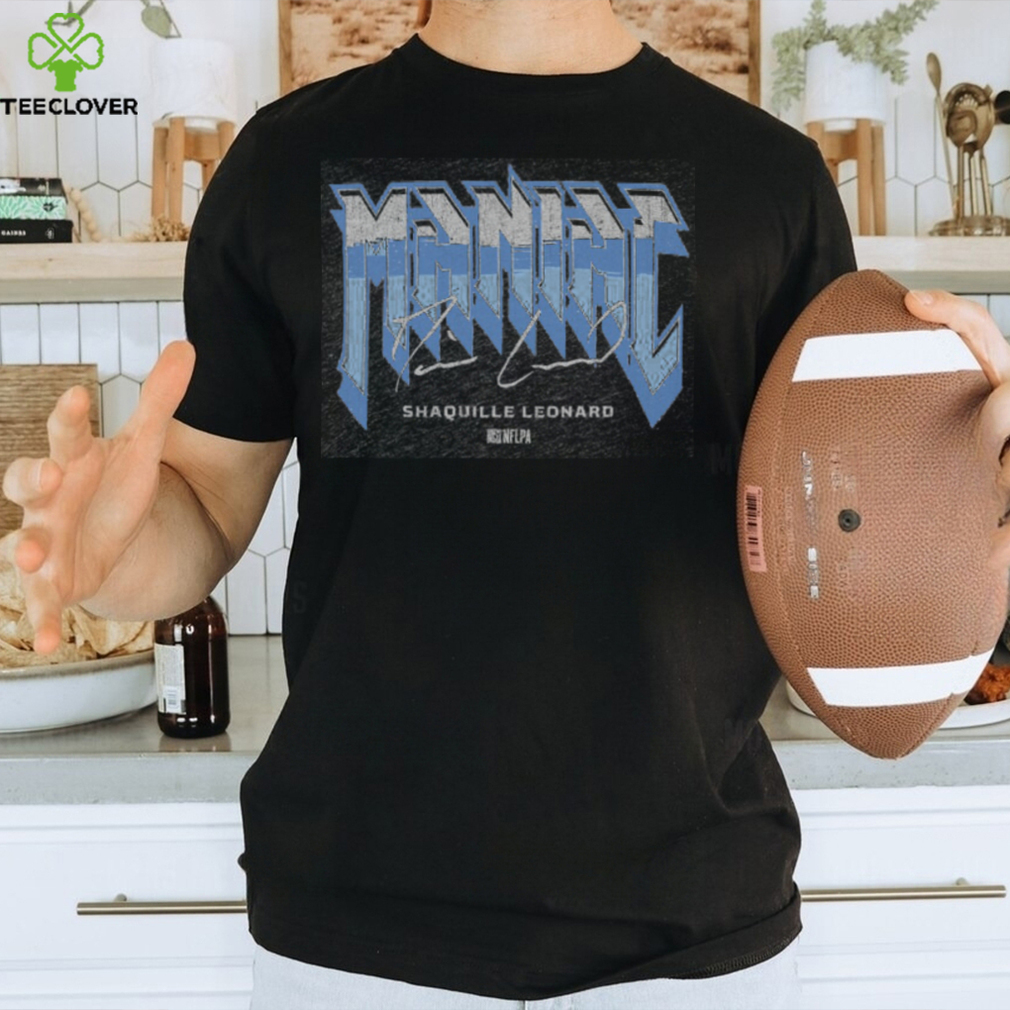 Shaquille Leonard Indianapolis Maniac WHT Shaquille Leonard Indianapolis Maniac WHT