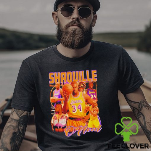 Shaquille O’neal Los Angeles Lakers 3x finals MVP shirt