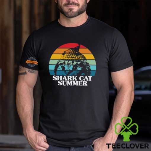 Shark Cat Summer Pride Shirt