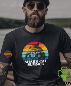 Shark Cat Summer Pride Shirt