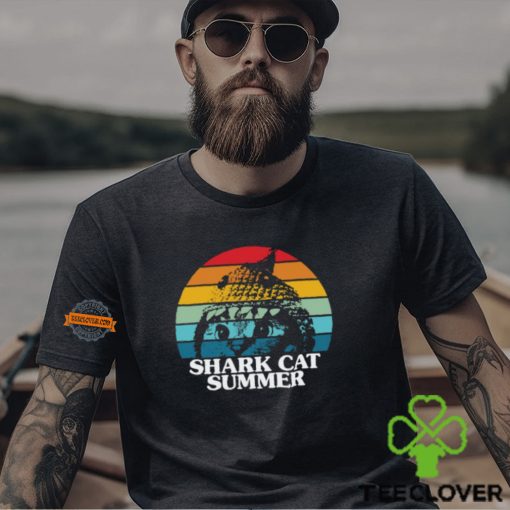 Shark Cat Summer Pride Shirt