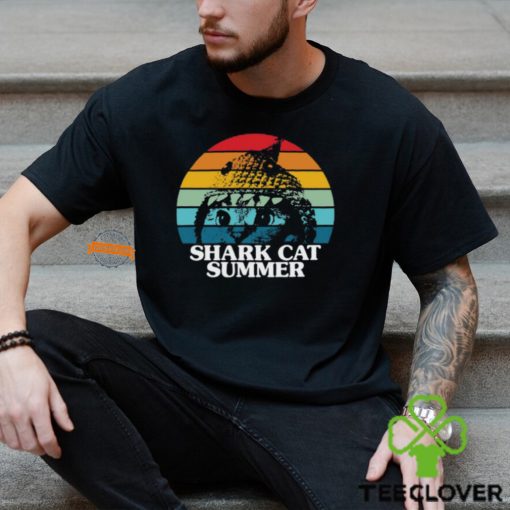 Shark Cat Summer Pride Shirt