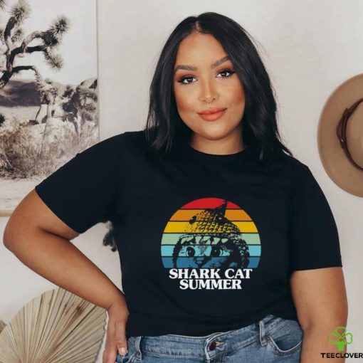 Shark Cat Summer Shirt