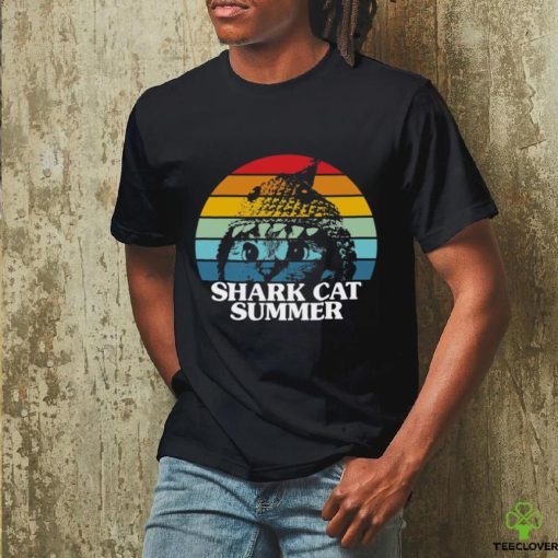 Shark Cat Summer Shirt