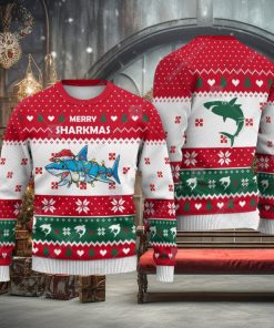 Shark Heart Animals Ugly Christmas Sweater AOP Gift For Men And Women