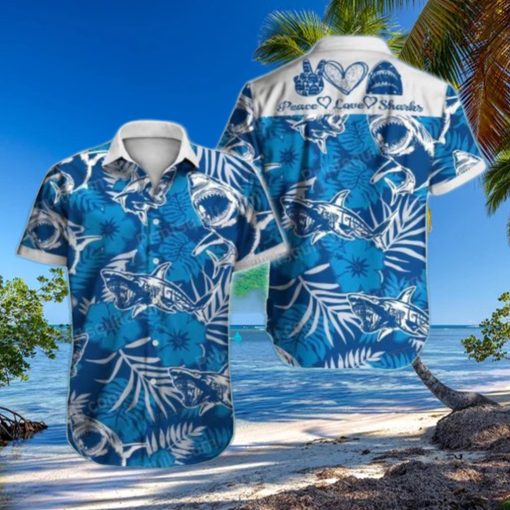 Shark Lovers Hawaiian Shirt Best Gift