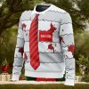 Plaid Horse Christmas Ugly Sweater Party