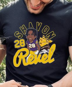 Shavon Revel #28 East Carolina Pirates Signature shirt