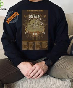 Shawn James North American Tour 2024 Poster shirt