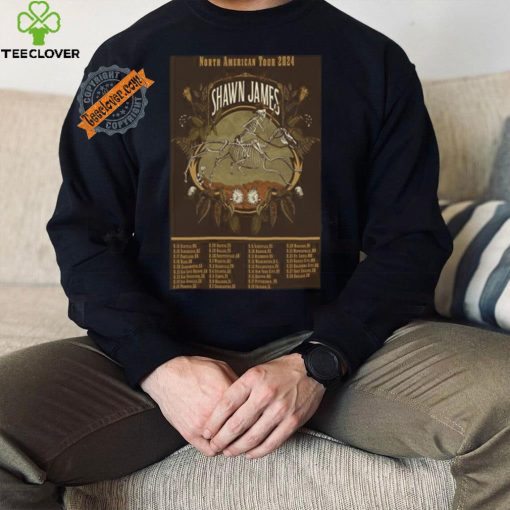 Shawn James North American Tour 2024 Poster shirt