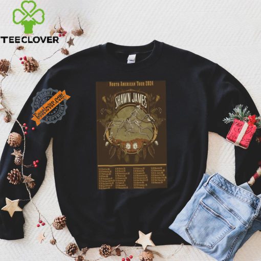 Shawn James North American Tour 2024 Poster shirt
