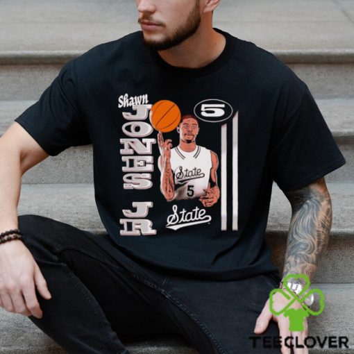 Shawn Jones Jr cartoon shirt