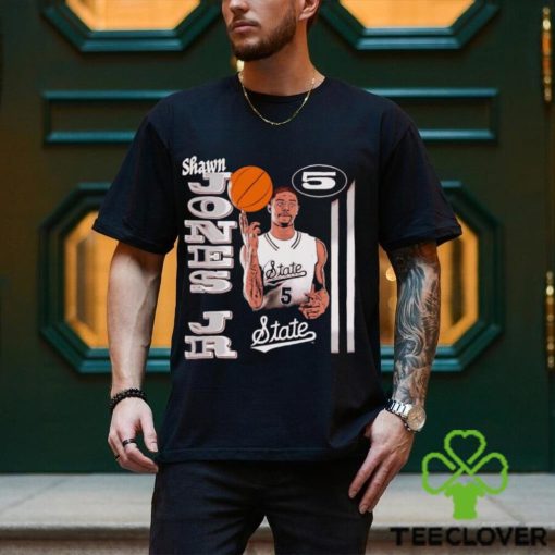 Shawn Jones Jr cartoon shirt