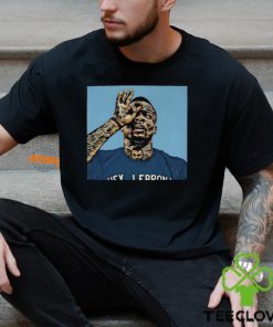 Shawn Marion Wearing Deshawn Stevenson Shirt