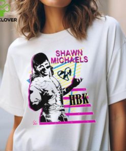 Shawn Michaels American retired professional wrestler HBK Neon Poster T Shirt