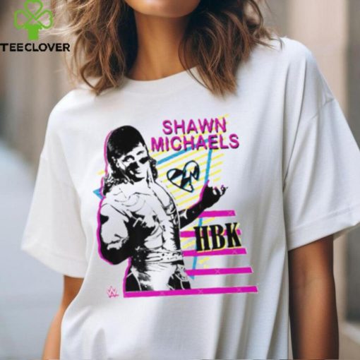 Shawn Michaels American retired professional wrestler HBK Neon Poster T Shirt