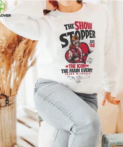 Shawn Michaels WWE Autographed The Show Stopper White Ringer T Shirt