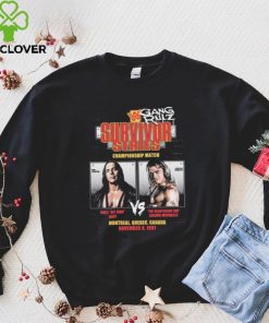 Shawn Michaels vs Bret Hart 1997 Survivor Series Championship Match Shirt