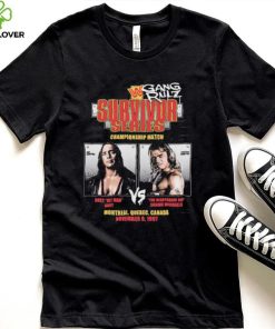 Shawn Michaels vs Bret Hart 1997 Survivor Series Championship Match Shirt